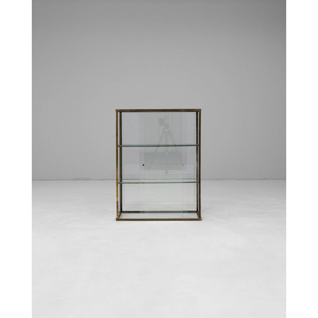 20th Century French Industrial Metal Display Case For Sale - Image 18 of 18