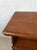 Mid Century Colonial Revival Solid Maple Nightstand With Drawer and Tall Tapered Legs For Sale - Image 9 of 15