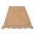 Light Blue Natural Jute Wave Scallop Rug 2.5x10 Ft. For Sale