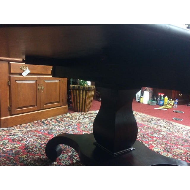 Traditional Antique Empire Games Table, Mahogany For Sale - Image 3 of 9