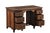 Indian Vintage Teakwood Six-Drawer Pedestal Desk For Sale - Image 3 of 4