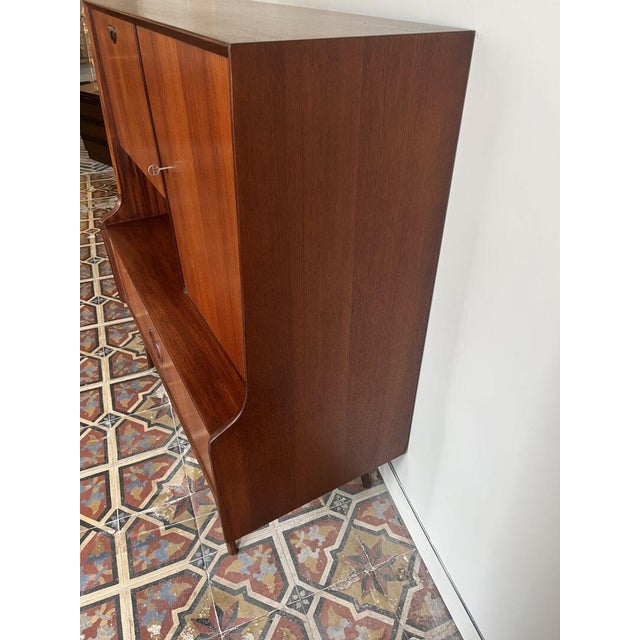 Mid-Century Modern Highboard by Louis Van Teeffelen for Webe, 1950s For Sale - Image 4 of 17