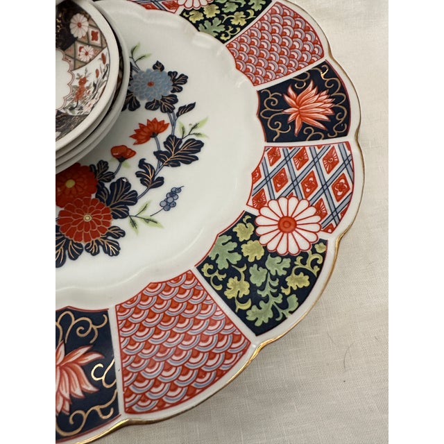 Mid 20th Century Mid 20th Century Royal Crown Derby 6 Piece Dish Set For Sale - Image 5 of 8