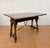 Spanish Carved Wood Drop-Leaf Table with Iron Stretcher, 1940 For Sale - Image 11 of 14
