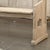 19th Century Gothic Revival Stripped Oak Church Bench For Sale - Image 9 of 18