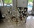 1990s 1990s Botanical Inspired Chandelier With Delicate Crystal "Buds" and Leaves Branching Out For Sale - Image 5 of 7