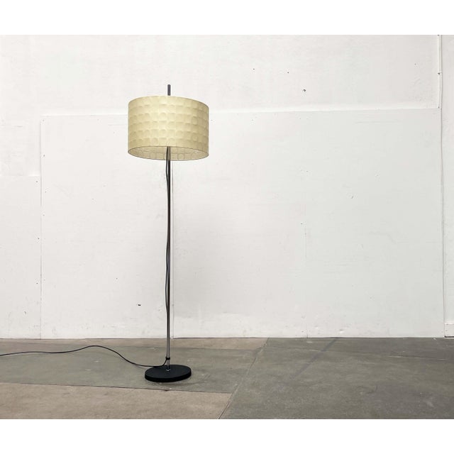 Mid-Century Modern German Pet Cocoon Floor Lamp by Friedel Wauer for Goldkant Leuchten, 1960s For Sale - Image 17 of 18