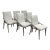 Caracole Modern Expressions Dining Side Chairs, Set of Six For Sale