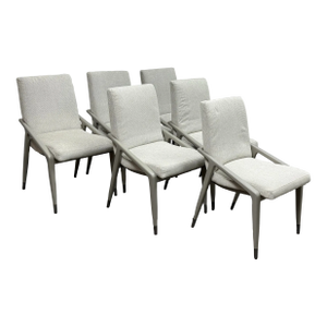 Caracole Modern Expressions Dining Side Chairs, Set of Six
