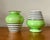Jade Antique Art Deco Glass Vases For Sale - Image 8 of 12