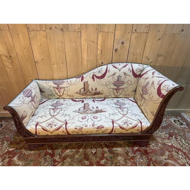 Charles X Recamier Bench For Sale - Image 3 of 11