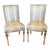 French Neoclassical Painted Louis XVI Side Chairs -A Pair For Sale