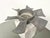 Silver Helical Vase in Cast Aluminum, 1950s For Sale - Image 8 of 14