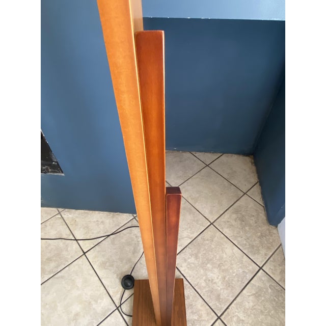 Vintage Scandinavian Teak Floor Lamp in the Style of K-Lighting, 1970s For Sale - Image 4 of 18