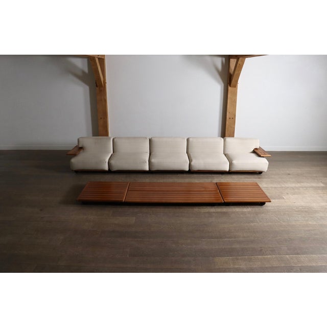 1960s Pianura Seating Group by Mario Bellini for Cassina, 1971, Set of 8 For Sale - Image 5 of 14