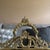 Gold Mid 20th Century Beveled Mirror For Sale - Image 8 of 11