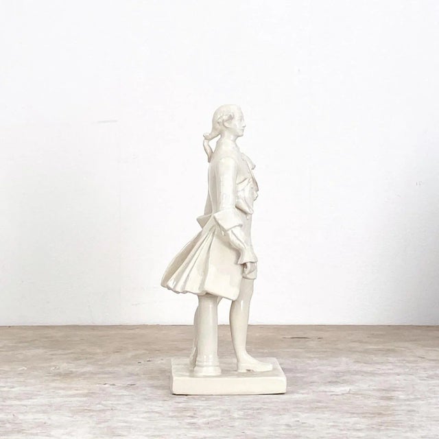 Circa 1880 Porcelain Figures, France, a Pair For Sale - Image 4 of 10