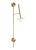 Contemporary Kelly Wearstler by Visual Comfort Studio Nodes Large Pivot Sconce, Brass For Sale - Image 3 of 6