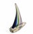 Murano Glass Sailing Boat, 1980s For Sale - Image 10 of 18