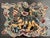 Chinoiserie Mounted Glazed Shiwan Yellow Foo Dog / Guardian Lion Tile, Chinese Ceramic Wall Hanging For Sale - Image 3 of 11