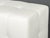 J. Robert Scott White Leather Upholstered Bench For Sale In New York - Image 6 of 8