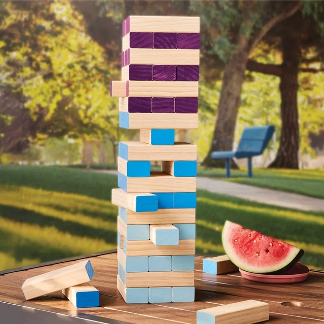 54pc Giant Tumbling Blocks For Sale - Image 4 of 4