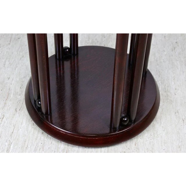 Black Art Nouveau Coffee Table Fledermaus by Josef Hoffmann, 1906 For Sale - Image 8 of 15