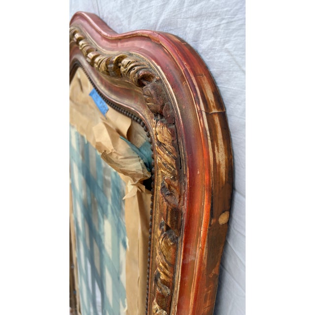 Louis Philippe 19th Century French Louis Philippe Giltwood Mirror For Sale - Image 4 of 15