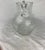 Early 20th Century Etched Glass Pitcher With Matching Glass Round Tray For Sale - Image 4 of 9