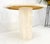 Single Pedestal Solid Italian Marble Inlayed Top Dining Center Game Table For Sale - Image 9 of 10