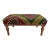 Kilim Upholstered Bedroom Bench For Sale