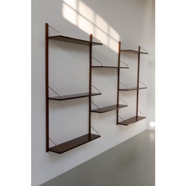 Danish Walnut Shelving System Royal by Poul Cadovius for Cado, 1950s For Sale - Image 17 of 18