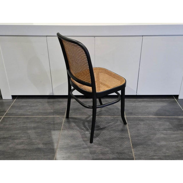 Wood Vintage Model 811 Chairs by Joseph Hoffmann, 1990, Set of 4 For Sale - Image 7 of 13
