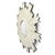 Striking natural white horn pieced together to create a unique beautiful sunburst design round mirror. Natural textures,...
