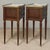 Pair French Louis XVI Marble Top End Tables For Sale - Image 4 of 17