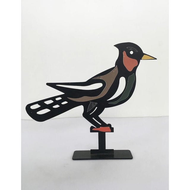 This sculpture is a multiple 1 piece of 50 realized in 1980 by the well known artist Bruno Chersicla. All the pieces are...