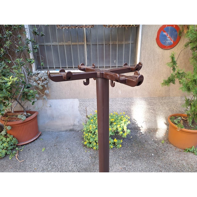 System 45 Coat Hanger by Ettore Sottsass for Olivetti Systesis, 1960s, in Very Good conditions. Designed 1960 to 1969 I...