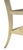 Dennis and Leen "Lambert" Faux Ivory Painted Side Table W" Drink Tray For Sale In Miami - Image 6 of 12