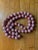 Textile Chinese Coral & White Double Happiness Porcelain Beads For Sale - Image 7 of 7