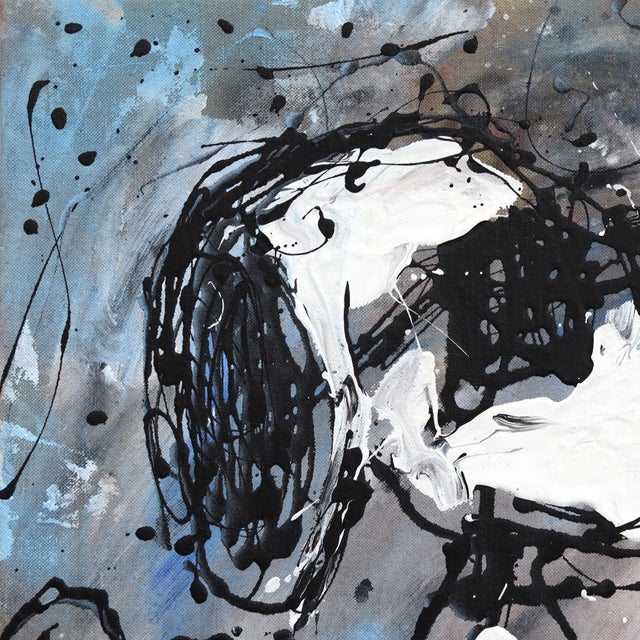 Ghosts of Saturday Morning - Original Urban Pop Art Figurative Acrylic Airbrush Painting on Canvas For Sale - Image 4 of 8