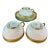 7pc-Antique J P Limoges (France) Cup & Saucer Set For Sale