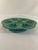 1930s Vintage French Sarreguemines Green Oyster Plate For Sale - Image 6 of 11