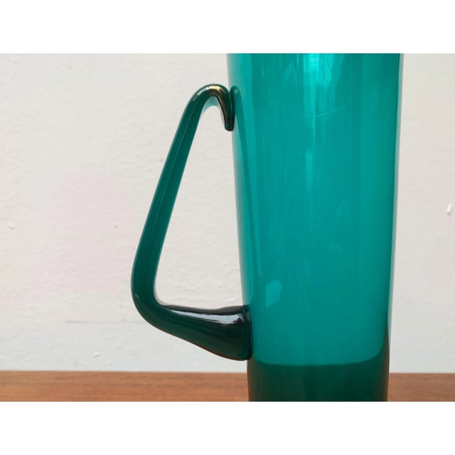 Mid-Century Modern Mid-Century Glass Carafe Jug from Weitz For Sale - Image 3 of 18