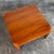 This beautiful square coffee table is a wonderful example of Scandinavian-influenced mid-century modern furniture design...