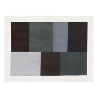 Tom McGlynn "Test Pattern 5 (Grey Study)", Painting For Sale