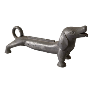 Dachshund Antique Mixed Metal Door Stop