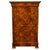 French Antique French Louis Philippe Burr Walnut Secrétaire À Abattant Desk Chest 1840 For Sale - Image 3 of 18