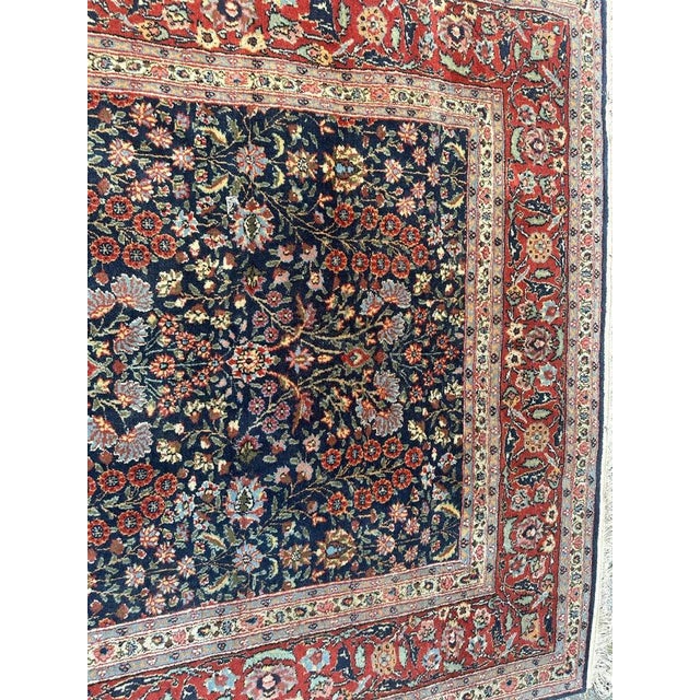 Vintage Turkish Hereke Rug, 1980s For Sale - Image 14 of 18
