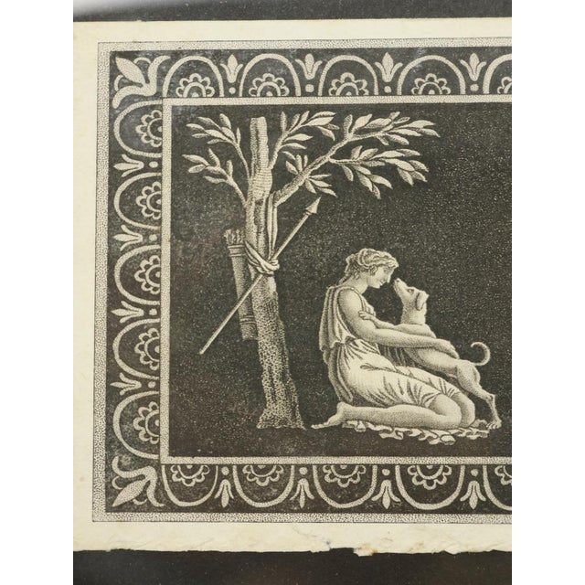 Grand Tour Classical Friezes, 1790, Stipple Engravings, Set of 3 For Sale - Image 3 of 18