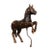 French Late 19th Century French Carved Carousel Prancing Horse Sculpture with Patina For Sale - Image 3 of 13